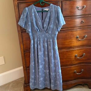 Baltic Born Light Blue Midi Dress